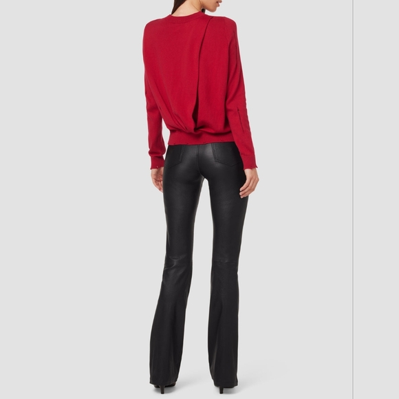 NEW Hudson Faye Leather Pants - Picture 7 of 9